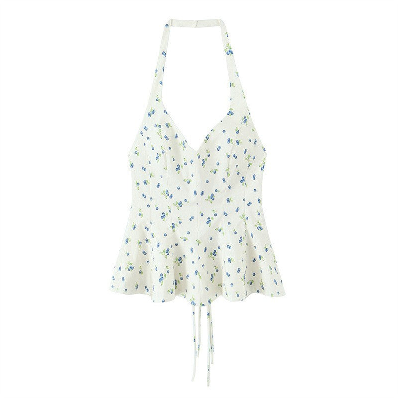 Soraya Floral Halter Top