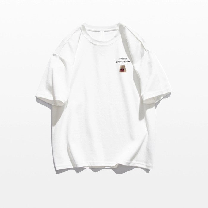 Anoria Off-Shoulder Cotton Tee