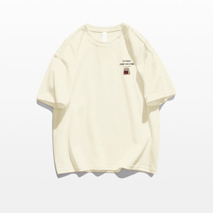 Anoria Off-Shoulder Cotton Tee