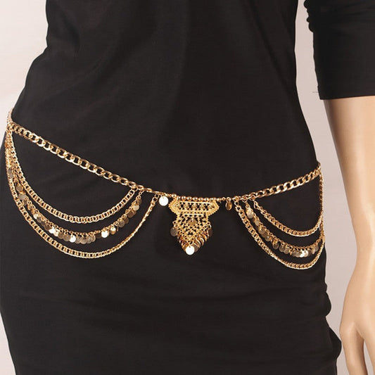 Cassira Tassel Waist Chain