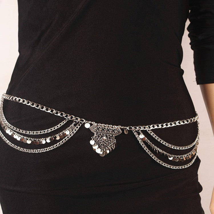 Cassira Tassel Waist Chain