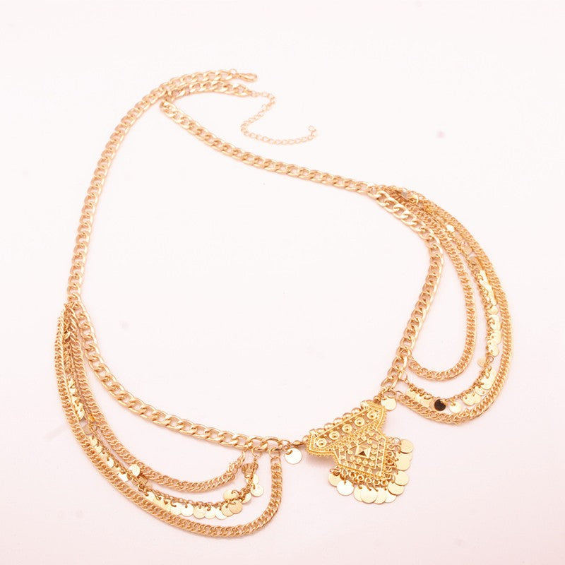 Cassira Tassel Waist Chain