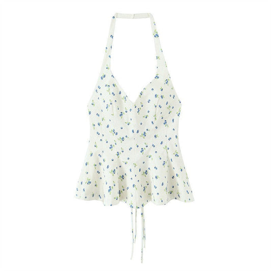 Soraya Floral Halter Top