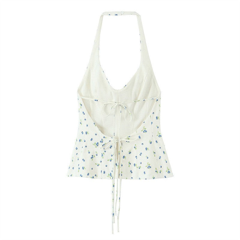 Soraya Floral Halter Top